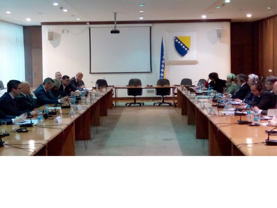 Предсједавајућа Представничког дома Борјана Кришто и предсједавајући Дома народа Парламентарне скупштине БиХ Огњен Тадић разговарали са представницима Народне скупштине Мађарске и Народне скупштине Француске